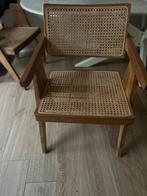 Eetkamerstoelen teak, Huis en Inrichting, Ophalen, Zo goed als nieuw, Riet of Rotan