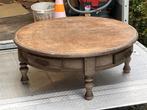 Table basse en chêne, Ophalen, 100 tot 150 cm, Minder dan 50 cm, Eikenhout