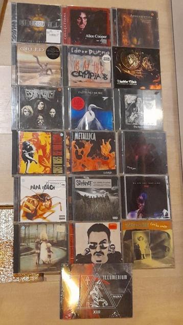 Hard rock, Gothic, darkwave & metal-cd's uit te kiezen beschikbaar voor biedingen