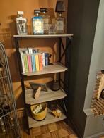 Étagères et meuble tv de type industriel, Enlèvement, Chêne