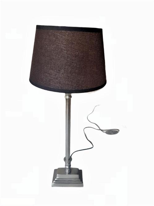 lampe de table classique 50cm (2 en stock), Maison & Meubles, Lampes | Lampes de table, Utilisé, 50 à 75 cm, Métal, Tissus, Enlèvement ou Envoi