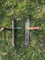 Deurklinken, sloten en scharnieren, Doe-het-zelf en Bouw, Hang- en Sluitwerk, Ophalen, Gebruikt, IJzer, Overige typen