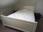 Ikea bed 1m40, inclusief matras, Huis en Inrichting, Slaapkamer | Bedden, Gebruikt, Wit, Ophalen