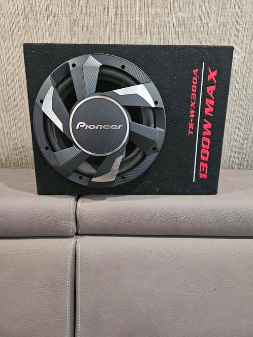 Pioneer TS-WX300A - Actieve subwoofer - 30 cm - 1300 Watt, Auto diversen, Autospeakers, Zo goed als nieuw, Ophalen