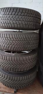 4 Jantes + pneus Clio 4 RS (Michelin Alpin 6) 205/45 R17 88H, Auto-onderdelen, Banden en Velgen, Ophalen, Gebruikt, 17 inch, Band(en)