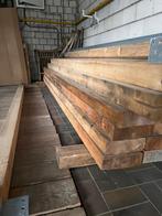 16 x Houten balken RNG 75x225 x 4meter, Ophalen, Grenen, Zo goed als nieuw, Balk
