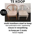 Design stoel te koop (nieuw in verpakking), Maison & Meubles, Chaises, Neuf, Brun, Enlèvement, Cinq, Six Chaises ou plus