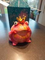 Spaarpot - Pomme pidou - kikker -  16 cm., Verzamelen, Spaarpotten, Ophalen, Nieuw, Steen, Aardewerk of Keramiek, Dier