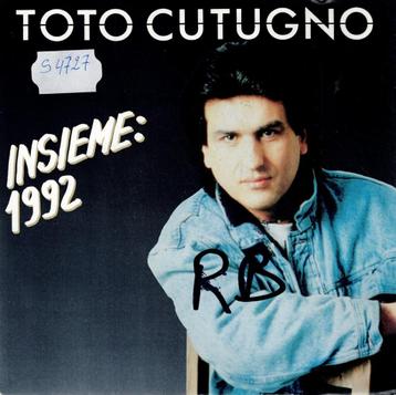 vinyl  7"  /   Toto Cutugno – Insieme: 1992