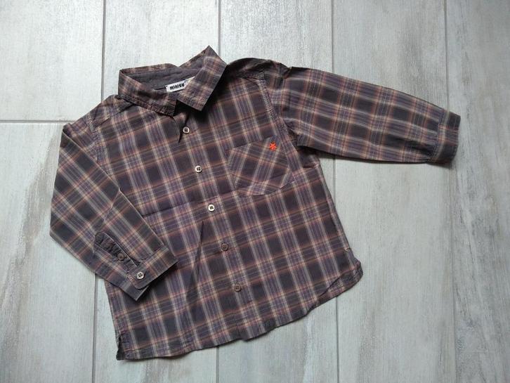 ★ M86 - Hemd minisu, Kinderen en Baby's, Babykleding | Maat 86, Gebruikt, Jongetje, Overhemdje of Bloesje, Ophalen of Verzenden
