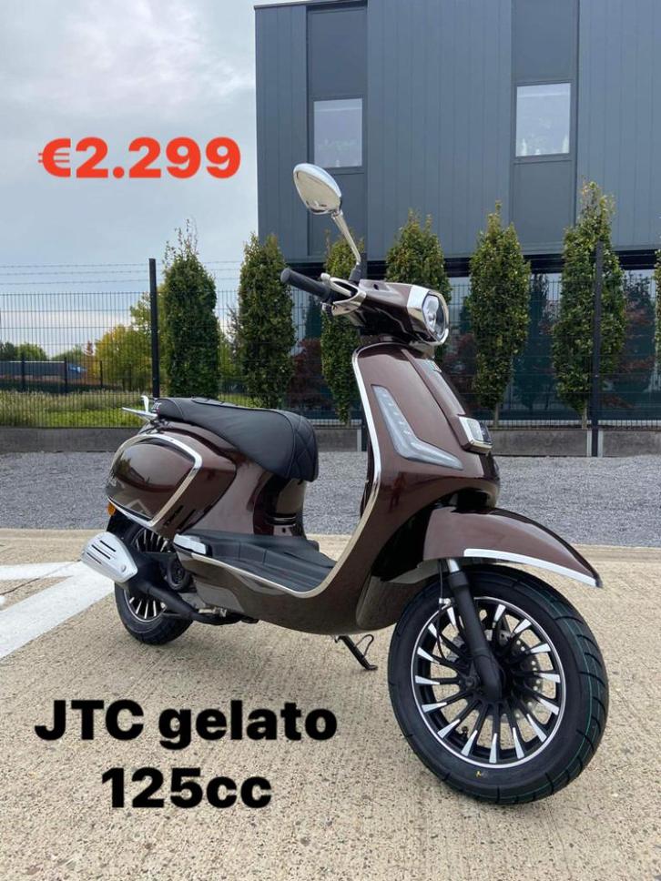nieuwe 125cc scooters JTC , maxi en vespa style vanaf 1899€, Motoren, Motoren | Overige merken, Particulier, Scooter, 11 kW of minder