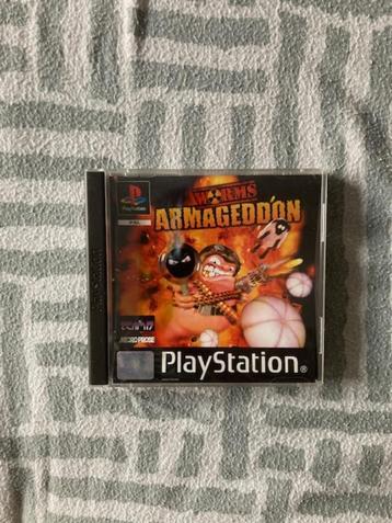 PS1 game: Worms armageddon