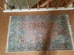 mooi handgeknoopt zijden tapijt Kashmir 157x97cm+certificaat, Huis en Inrichting, Ophalen of Verzenden, Zo goed als nieuw