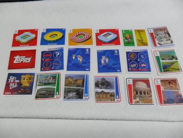 Topps UEFA Euro 2024 stickers 0,40 € pièce disponible aux enchères