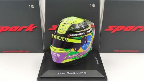 Spark Bell HP77 Helm Lewis Hamilton Brazilian GP 1:5, Hobby & Loisirs créatifs, Voitures miniatures | 1:5 à 1:12, Neuf, Voiture