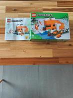 Lego Minecraft 21178 De Vossenhut, Ophalen of Verzenden, Zo goed als nieuw