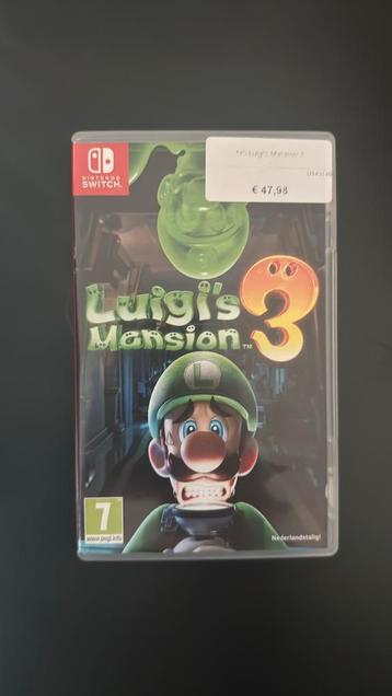 Luigi's Mansion 3 beschikbaar voor biedingen