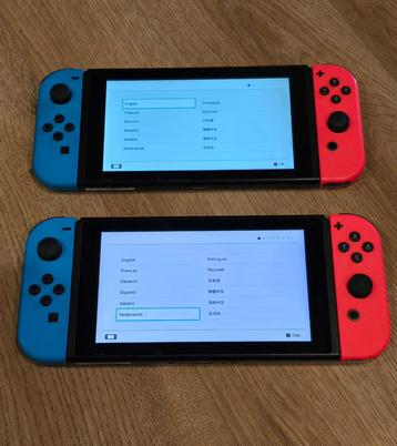 2x Switch V1 Nitendo, Enlèvement ou Envoi, Comme neuf