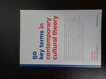50 key terms in contemporary cultural theory beschikbaar voor biedingen
