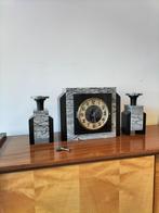 Marmer schouw klok art deco, Enlèvement