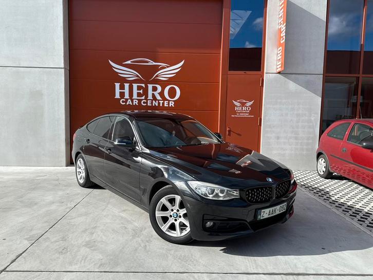 BMW 318d GT Facelift Euro 6b !, Auto's, BMW, Particulier, 3 Reeks GT, Diesel, Euro 6, Berline, 5 deurs, Handgeschakeld, Zwart