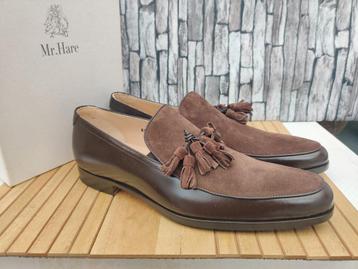 Mr. Hare prachtige bruine loafers voor heren - Maat 43 (9) beschikbaar voor biedingen