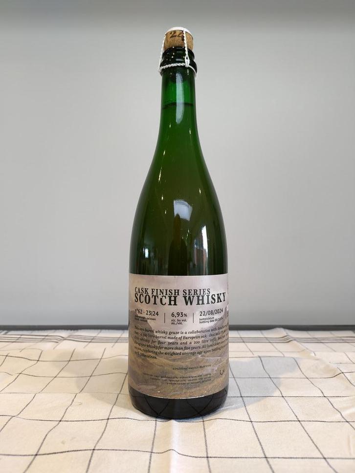 3 Fonteinen OBD Cask Finish - Scotch Whisky, Verzamelen, Biermerken, Nieuw, Flesje(s), Overige merken, Ophalen of Verzenden