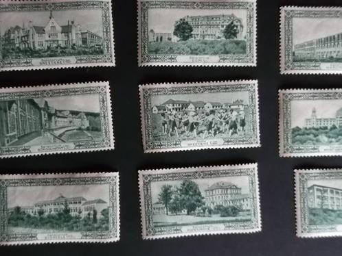 België 1938 - sluitingszegels zichten sanatoria preventoria, Collections, Collections complètes & Collections, Enlèvement ou Envoi
