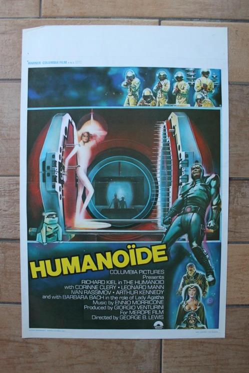 filmaffiche The Humanoid 1979 filmposter, Collections, Posters & Affiches, Comme neuf, Cinéma et TV, A1 jusqu'à A3, Rectangulaire vertical