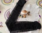 Collants résille noirs à pois  taille unique, Enlèvement ou Envoi, Comme neuf