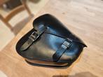 Lederen zijtas voor Harley Davidson softail, Motoren, Ophalen, Gebruikt