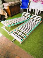 Topcomfort in je caravan: lattenbodems  matrassen (2 stuks)., Ophalen