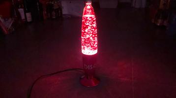 Discolamp/ lavalamp, Enlèvement, Comme neuf, Verre