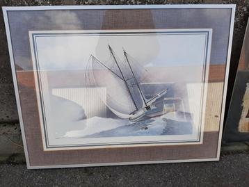 Kader van 1970 /  M Lenoir / Nautical Ship Framed Prints, Enlèvement ou Envoi