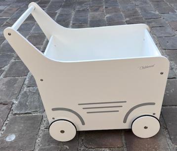Duw- trekwagen hout Childwood beschikbaar voor biedingen
