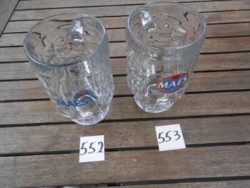 Maes bierpot bierpul glas oktoberfeest 0,5L bierfeest beschikbaar voor biedingen