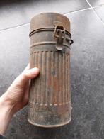 Duitse gasmaskerbus wo2 op naam, Ophalen of Verzenden