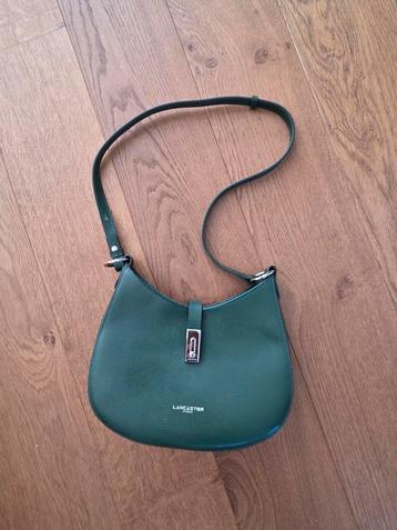 Sac à main Lancaster vert foncé, Enlèvement ou Envoi, Comme neuf