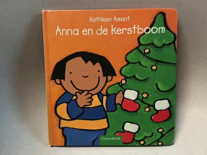 Kathleen Amant - Anna en de kerstboom - zie omschrijving, Boeken, Kinderboeken | Baby's en Peuters, Gelezen, Ophalen