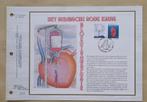 Année 1985 : Carte souvenir fdc soie - 2161-2162 : Croix-Rou, Enlèvement ou Envoi, Croix-Rouge