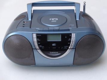 Boombox DAB+/FM Radio-CD-Cassette & USB Poort LENCO SCD 6800 beschikbaar voor biedingen