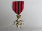 Medaille Burgerlijk kruis 1ste klasse (goudkleur), Overige soorten, Ophalen of Verzenden, Lintje, Medaille of Wings