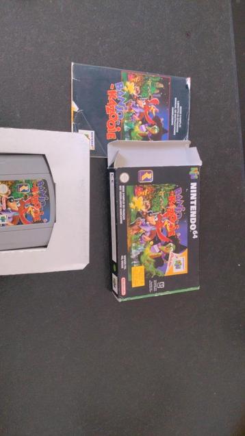 Banjo Kazooie N64 compleet beschikbaar voor biedingen