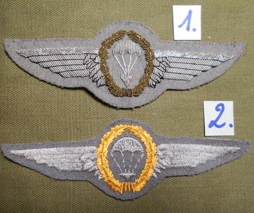 ECUSSON , BREVETS  PARA.  ALLEMAND, Verzamelen, Militaria | Algemeen, Landmacht, Embleem of Badge, Ophalen of Verzenden