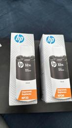 HP 32XL Zwarte Inkt - 2 Flessen, Ophalen of Verzenden, Nieuw, Cartridge