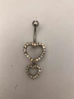 Navelpiercing hartje, Handtassen en Accessoires, Piercings, Ophalen of Verzenden, Navelpiercing
