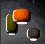 Set 3 lampen ontwerp Foscarini Chouchin, Huis en Inrichting, Glas, Zo goed als nieuw, Ophalen