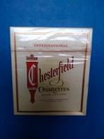 Chesterfield cigarettes, Verzamelen, Ophalen of Verzenden, Zo goed als nieuw