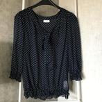 Blouse, Yessica, Blauw, Maat 42/44 (L), Zo goed als nieuw