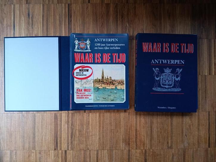 2 complete verzamelmappen Antwerpen: Waar is de tijd, Boeken, Geschiedenis | Stad en Regio, Zo goed als nieuw, Ophalen of Verzenden